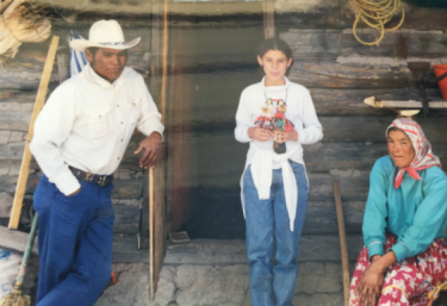 Me, about 12 years old, in the Copper Canyon near Creel, Chihuahua, with a Tarahumara couple. From a very young age I was fascinated with the diversity of peoples and cultures